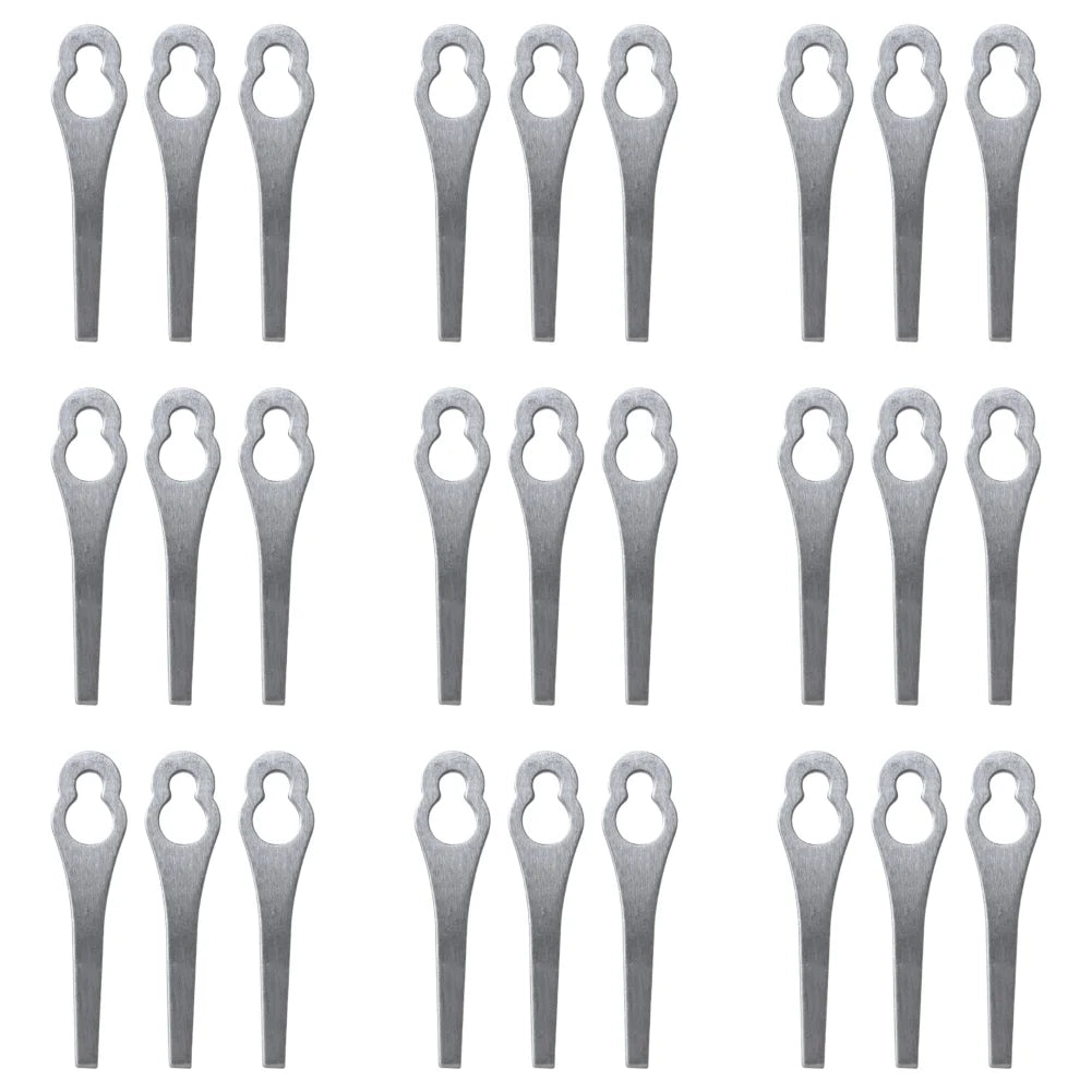 30- Strimmer Blades Metal Grass Cutting Replacement Blade Mowing Zpaxo 27Pcs