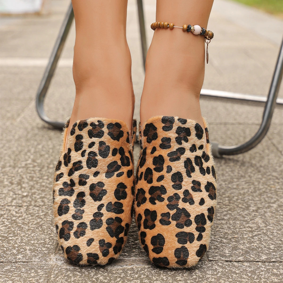 2025 Women Slippers Square Toe Designer Outdoor Lightweight Slingback Zpaxo