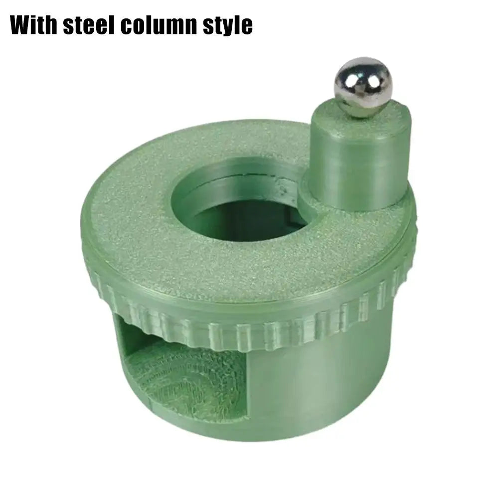 360° Rotating Cat Eye Nail Magnet Tool | Glass Bead & Wide Light Nail Art Magnet Tool Zpaxo 1green