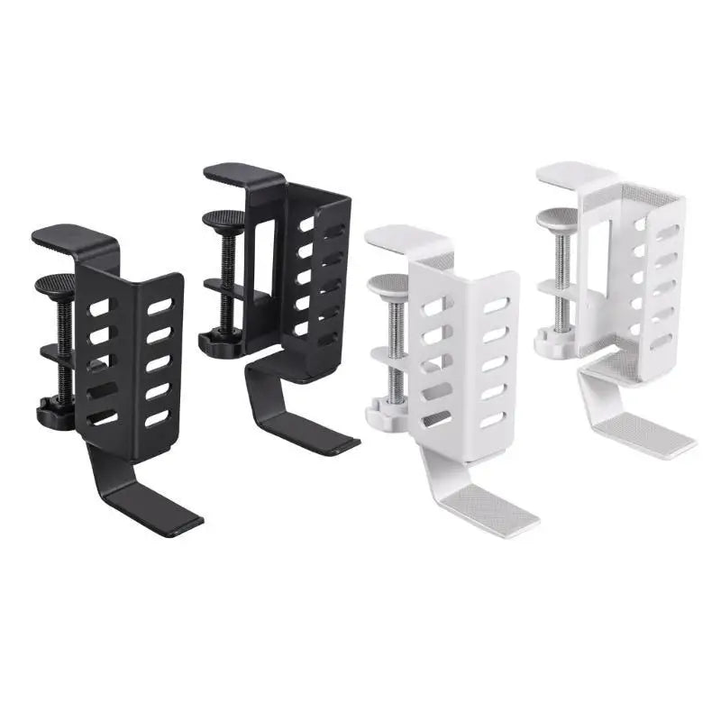 652F Desk Side Storage Headphone Holder Laptop Organisers Accessories Zpaxo