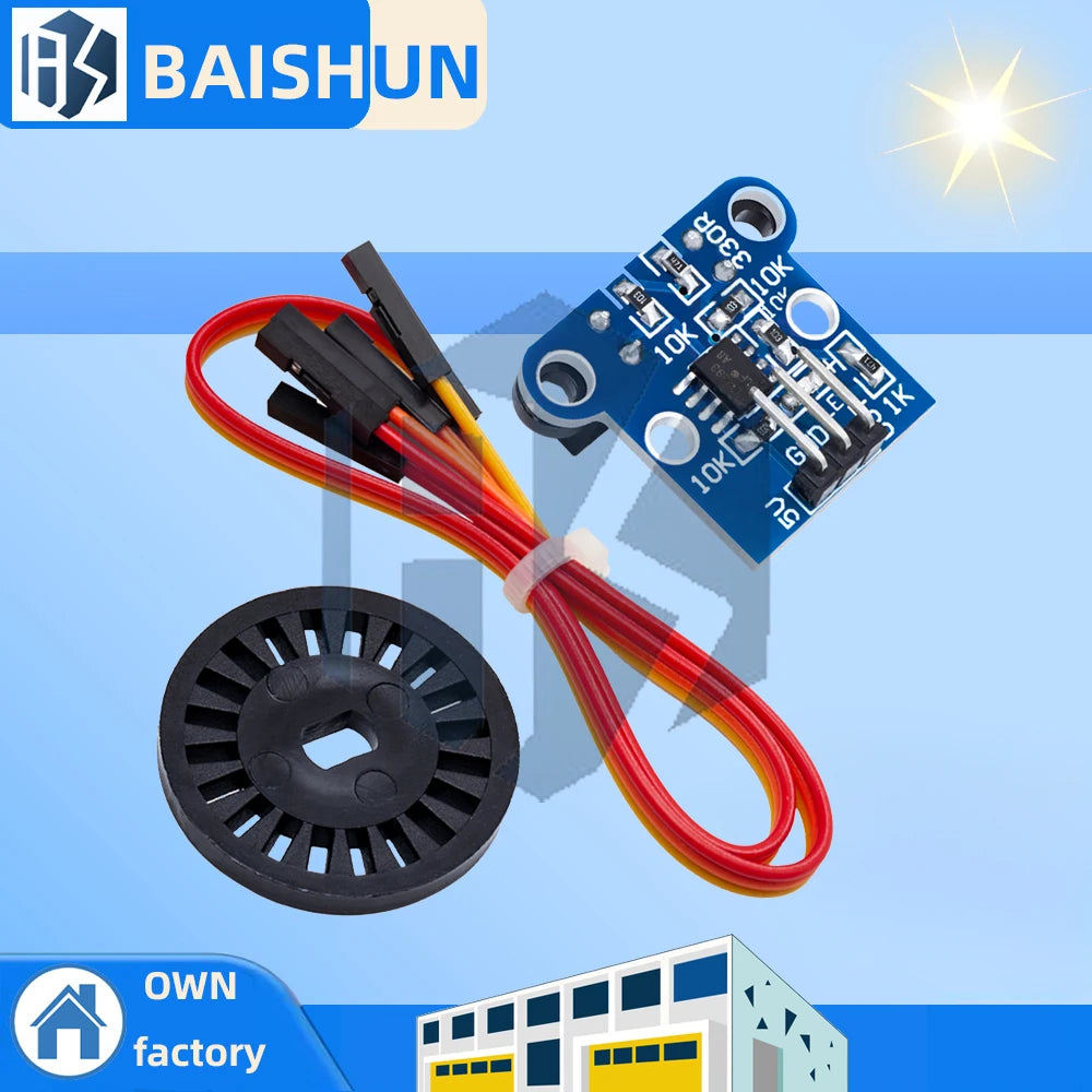 HC-020K Dual-channel Photoelectric Encoder Module High-precision Zpaxo