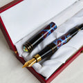 Rare Out-of-Print 1990s Dandong Factory Golden Dragon Prince Pen, Thick Barrel Metal Copper Collectible, Large Pen Zpaxo jinglongtaizi lan F