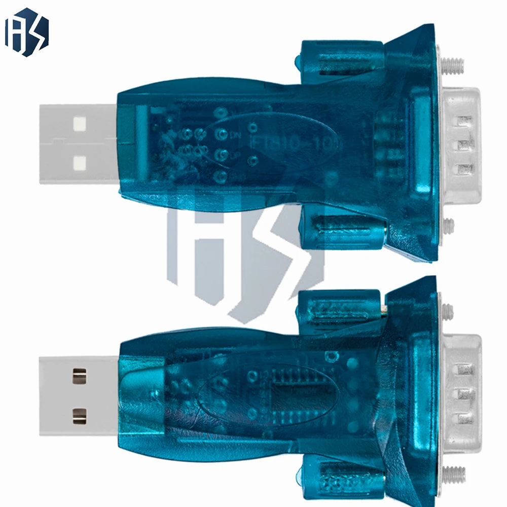 HL-340 USB RS-232 DB9 Serial Port Adapter 9-Pin COM Converter Legacy Zpaxo