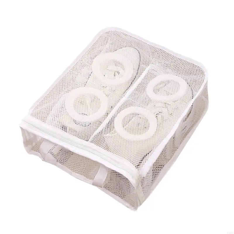 Sturdy Sneaker Laundry Bag Accessory for Men Size Up to 13 Breathable Mesh Materials with Strong Zippers Closure Zpaxo