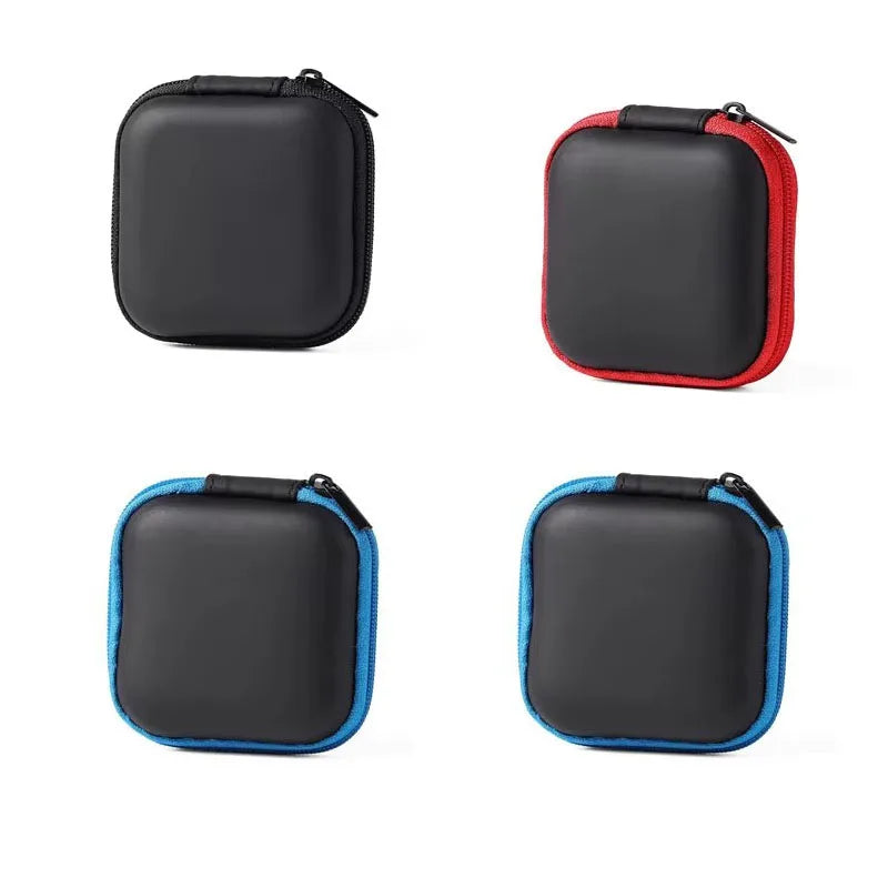 Hard EVA Earphone & Cable Organizer Case – Compact Travel Pouch