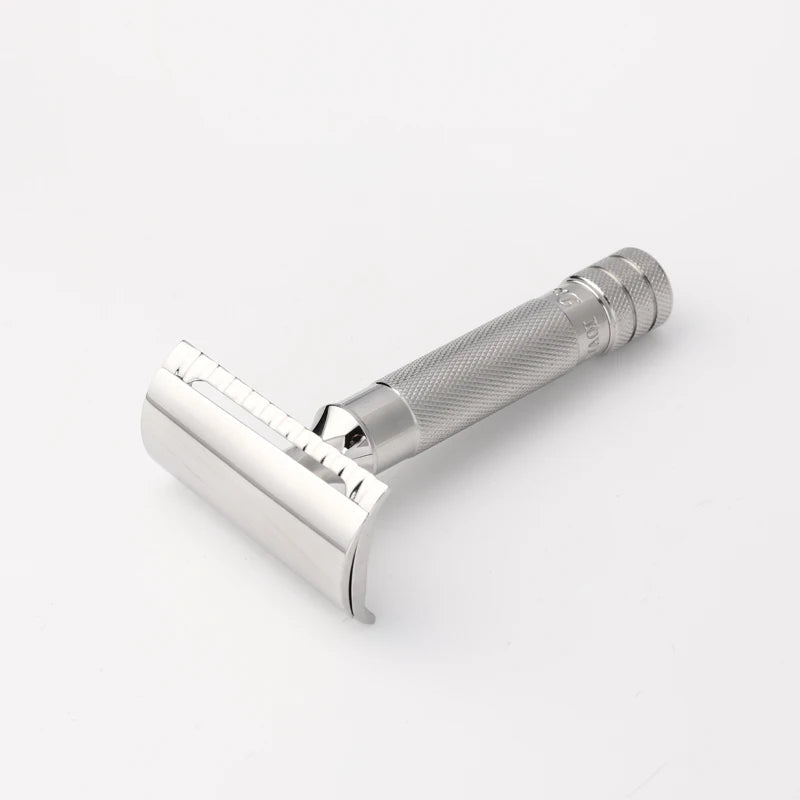 2026 Flash SalebYaqi Diagonal Slant Stainless Steel Safety Razor Comfortable Shaving Zpaxo