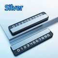 Double-number Temporary Parking Sign Car Moving Number Plate Creative