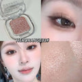 Red Brown Eyeshadow Palette Multifunctional Makeup Silky Matte Coral
