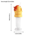 Kids Water Bottle Straw Topper Universal Leakproof Adapter Lid