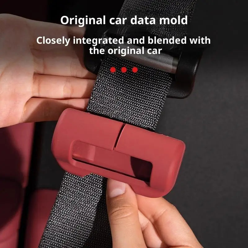 Silicone Car Seatbelt Buckle Cover – Anti-Scratch Guard 1/2 Pcs