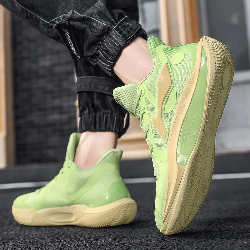 Men's Basketball Shoes Breathable Cushioning Non-slip Wearable Runing
