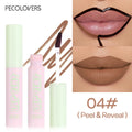 1PC Waterproof and Stain-free, Matte, Three-dimensional Lip Shape, High Pigment, Rapid Film Formation, Tear Lip Glaze, Lip Liner Zpaxo 04