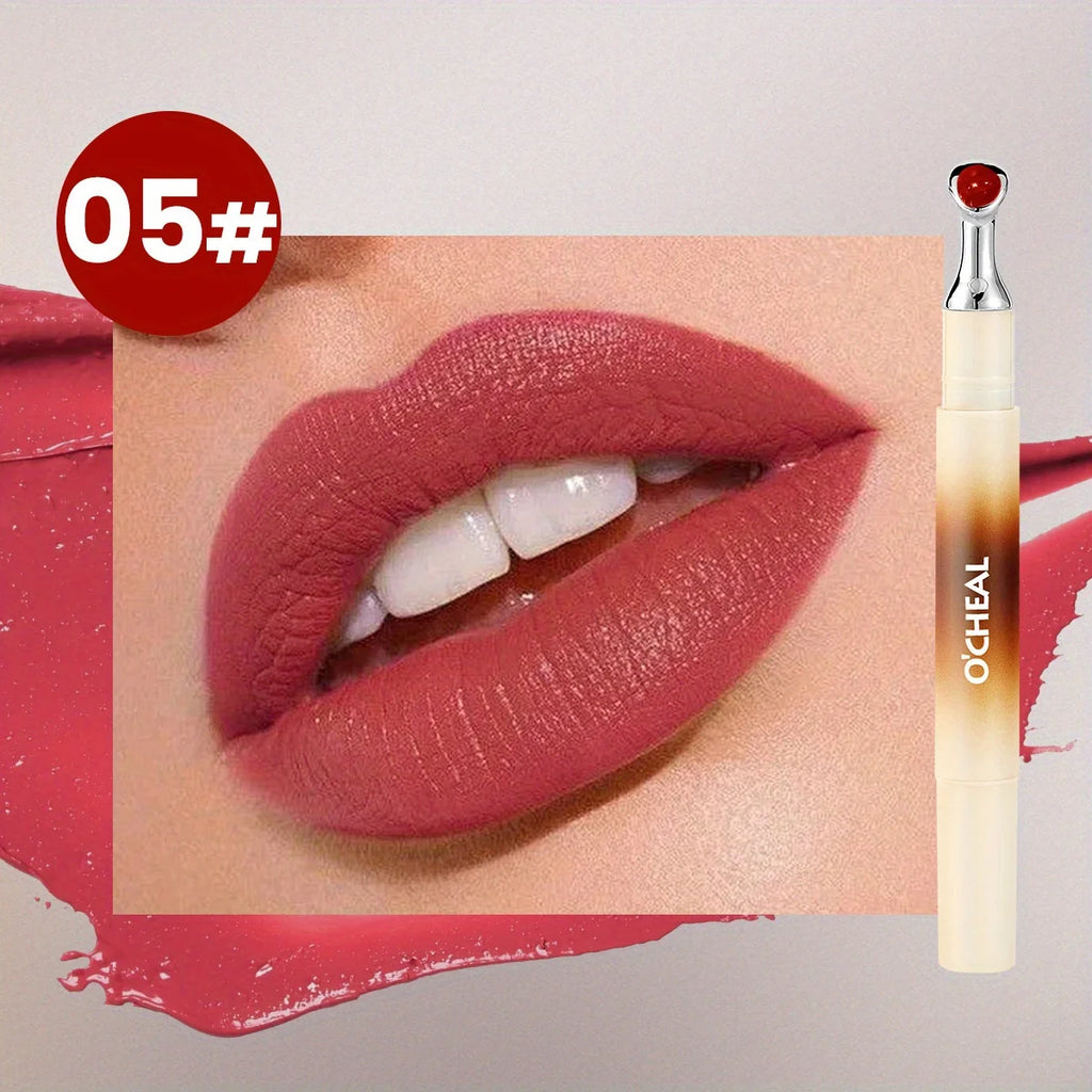 Air lip powder, matte lip glaze, lipstick, white lip mud, not easy to stick to the cup lip cream Zpaxo 05