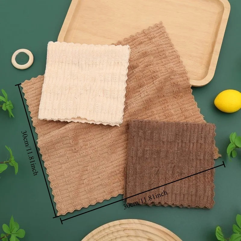 Random Household Cleaning Cloth Square Kitchen Towel Suitable