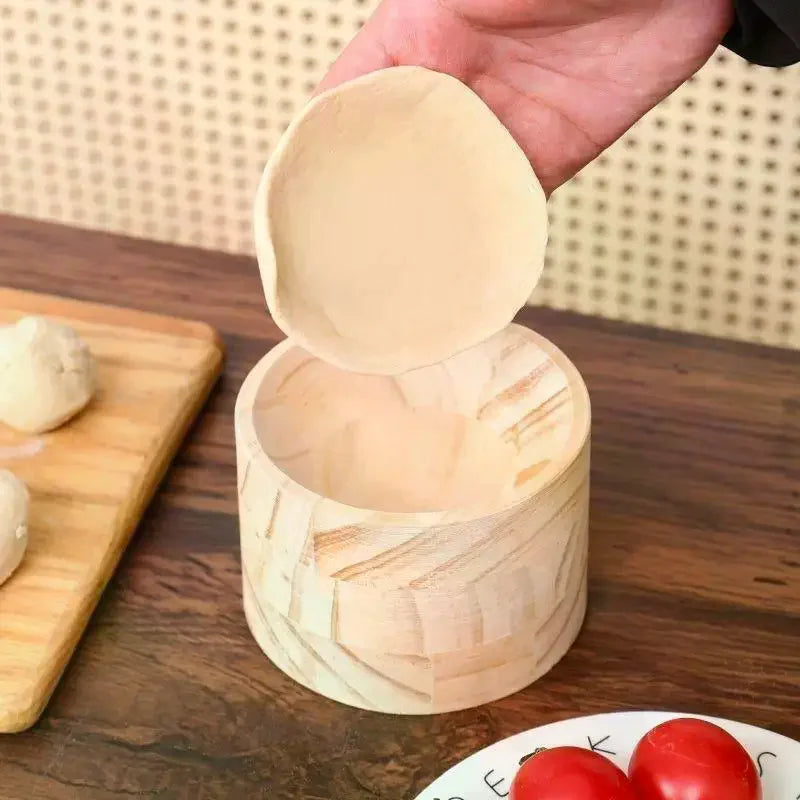 Quick Dumpling Wrapper Maker Wood Dumpling Maker Press Tool Wood Mold And Ball Manual Dough Skin Presser Hand Pie Rolling Tool Zpaxo