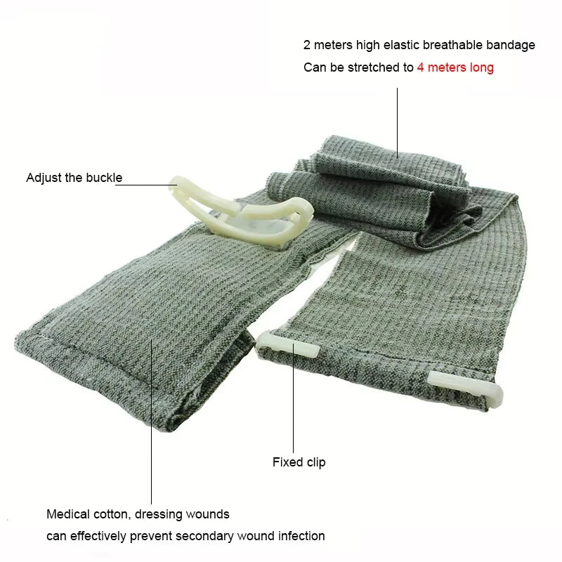 4/6 Inch Israeli Bandage – IFAK Trauma Emergency Wound Care Emergency Trauma Bandage Zpaxo