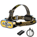 POCKETMAN 20W COB LED Headlamp – Rechargeable White & Red Light