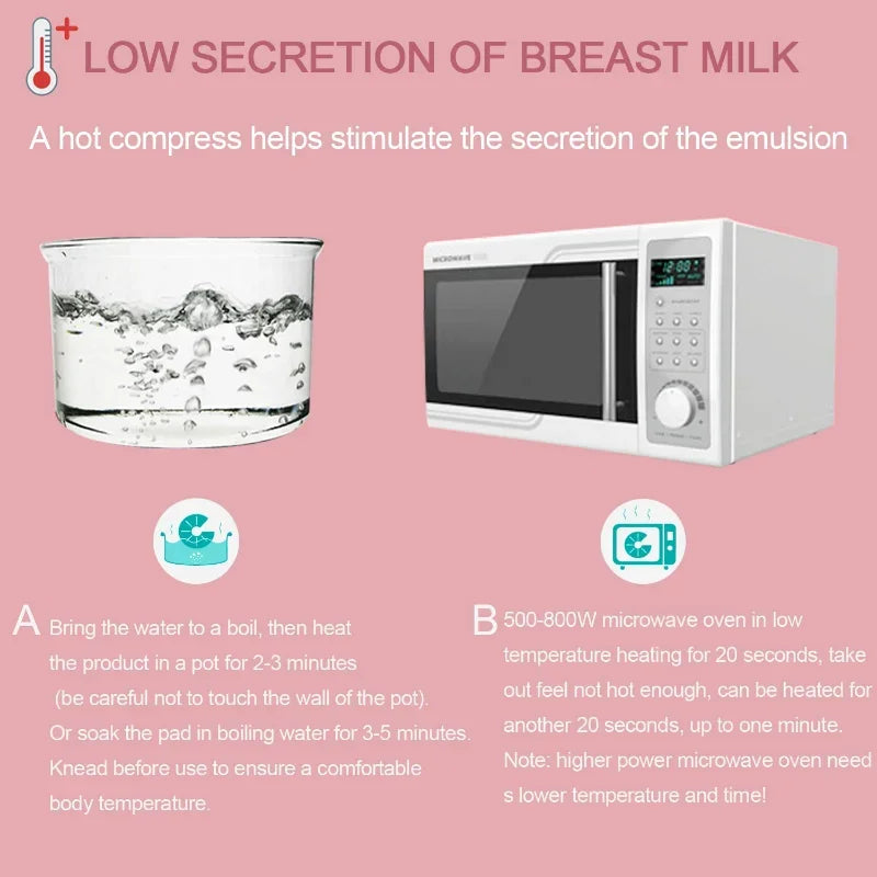 Breast Therapy Pads Cold Breastfeeding Gel Essentials Postpartum