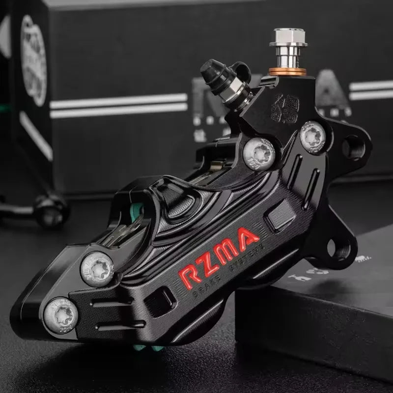 4-Piston CNC Aluminum Disc Brake Caliper – Motorcycle Upgrade