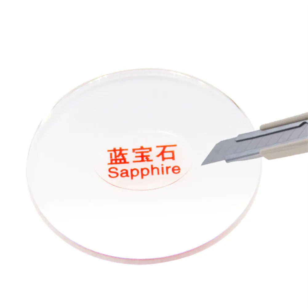 28 5 29 30 31 32 33 34 35 36 Edge Thickness Flat Sapphire Watch Glass