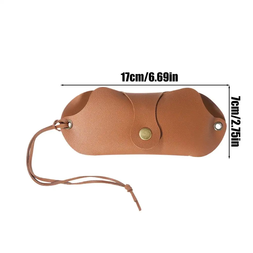 Soft PU Leather Glasses Pouch – Portable Sunglasses Case Glasses Pouch Case Zpaxo 1PC