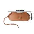 Soft PU Leather Glasses Pouch – Portable Sunglasses Case Glasses Pouch Case Zpaxo 1PC