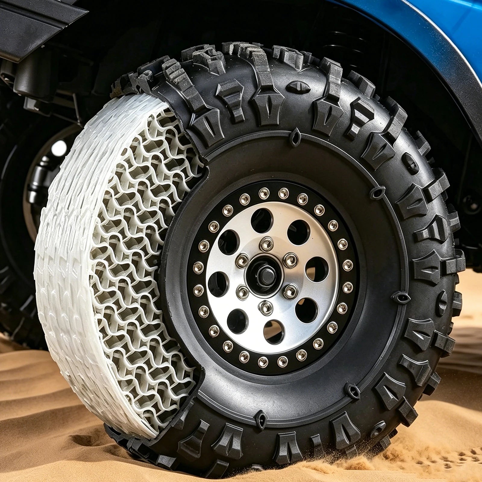 1 9-Inch 3D Printing TPU Tire Filler Lightweight Shock Absorber