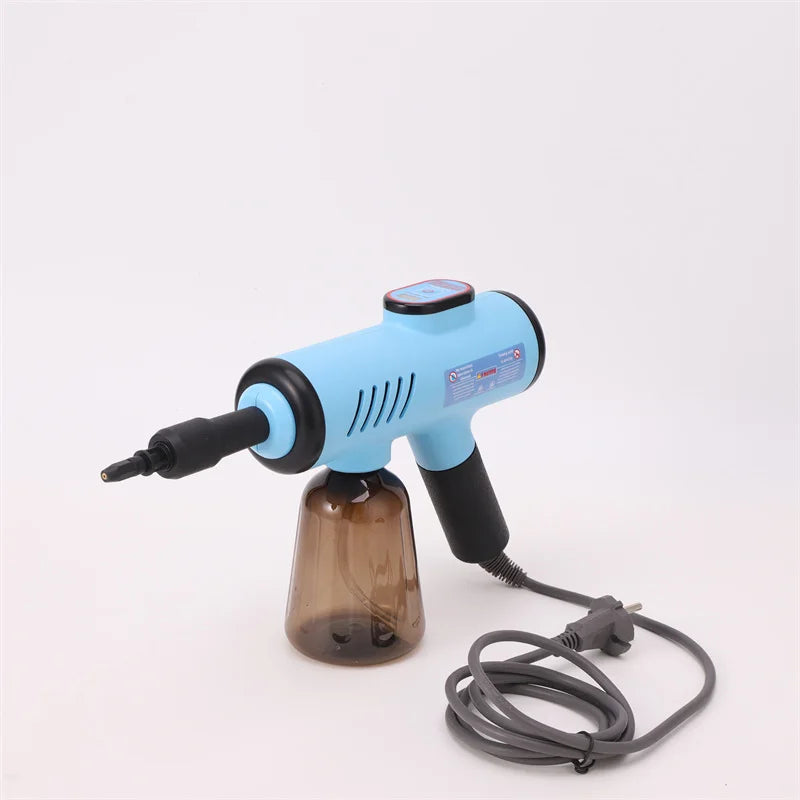 Handheld Steam Cleaner High Pressure Household Portable Steam Cleaning Machine For Kitchen Home Sofa Air Conditioner Car Washer Zpaxo 110 V SKY BLUE