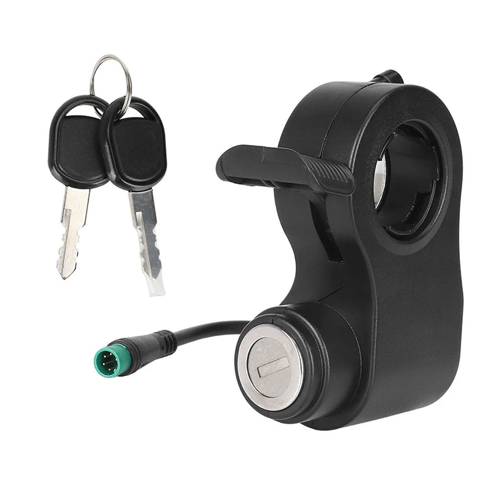 3- E-scooter Ignition Lock Keys Power Key Throttle Accelerator