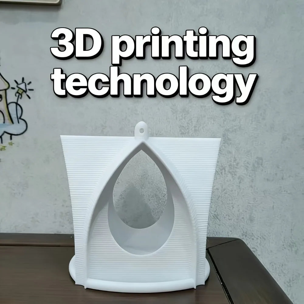 This Small Bird Feeder Features Very Practical Design It Has Canopy