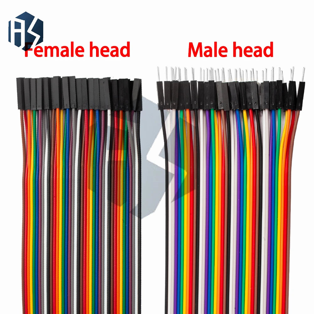 Dupont Jumper Wires Assortment 10- Male-male Male-female Zpaxo