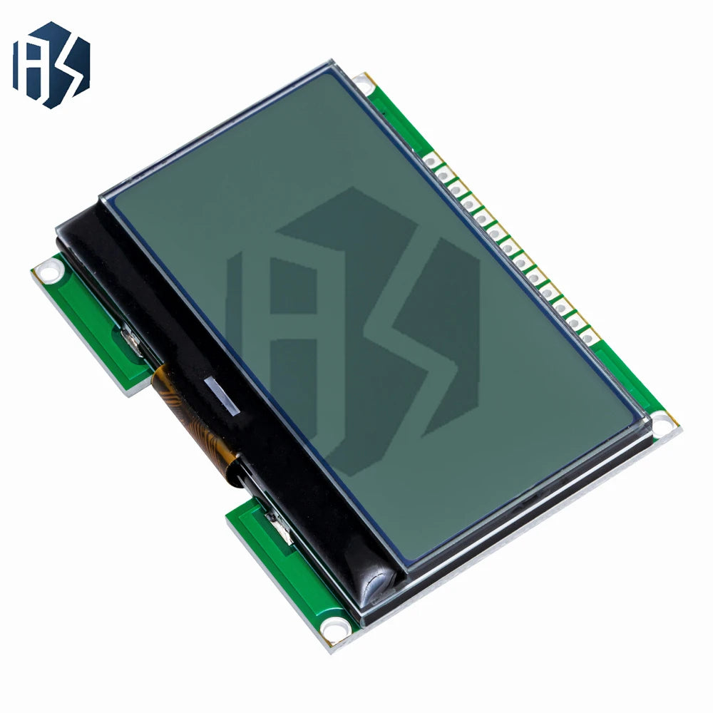 12864 LCD Module 12864-06D COG Dot Matrix Screen Chinese Font SPI Zpaxo
