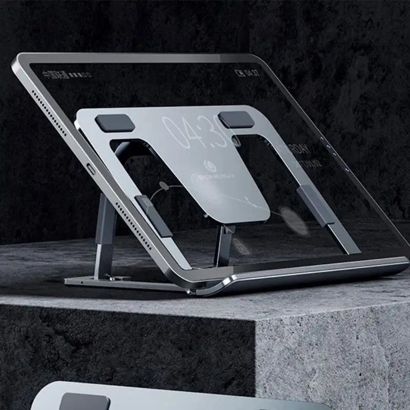 652F Portable Folding Laptop Stand Tablet Riser Cooling Bracket Holder Zpaxo
