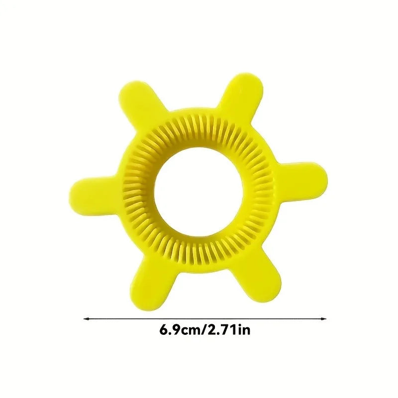 Manual Plastic Bottle Opener No Batteries Required Durable Gear Shape
