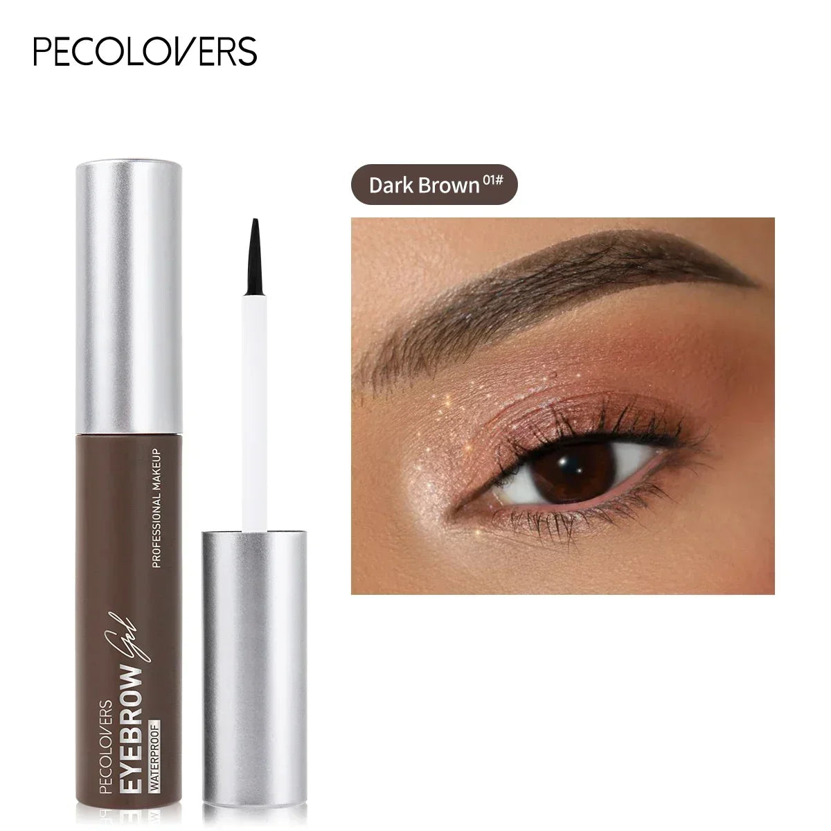 1 PC long-lasting, pigmented, easy to remove makeup, peel-off eyebrow gel to create well-defined eyebrows Zpaxo 01