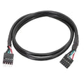 652F USB Internal Motherboards Header Cable Speakers Headphones Zpaxo 20cm CN