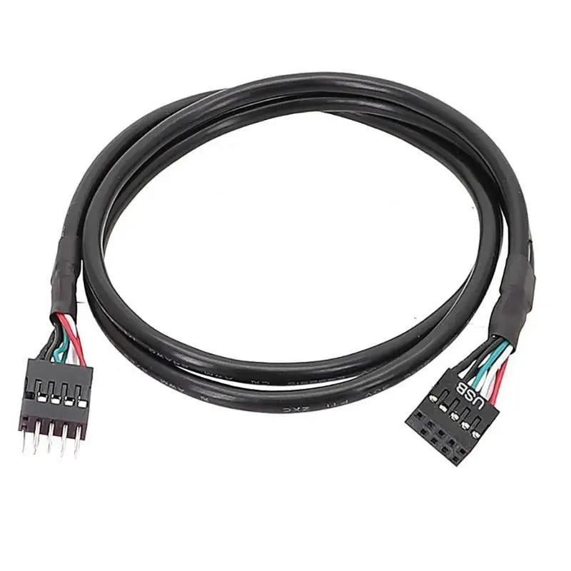 652F USB Internal Motherboards Header Cable Speakers Headphones Zpaxo 20cm CN