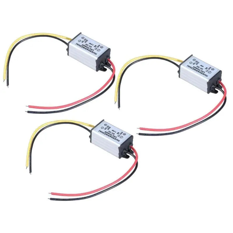 652F 12V 24V to 3V Buckk Model Converters Waterproof Step Down Model Converters Buckk Voltages Regulator for Car Zpaxo