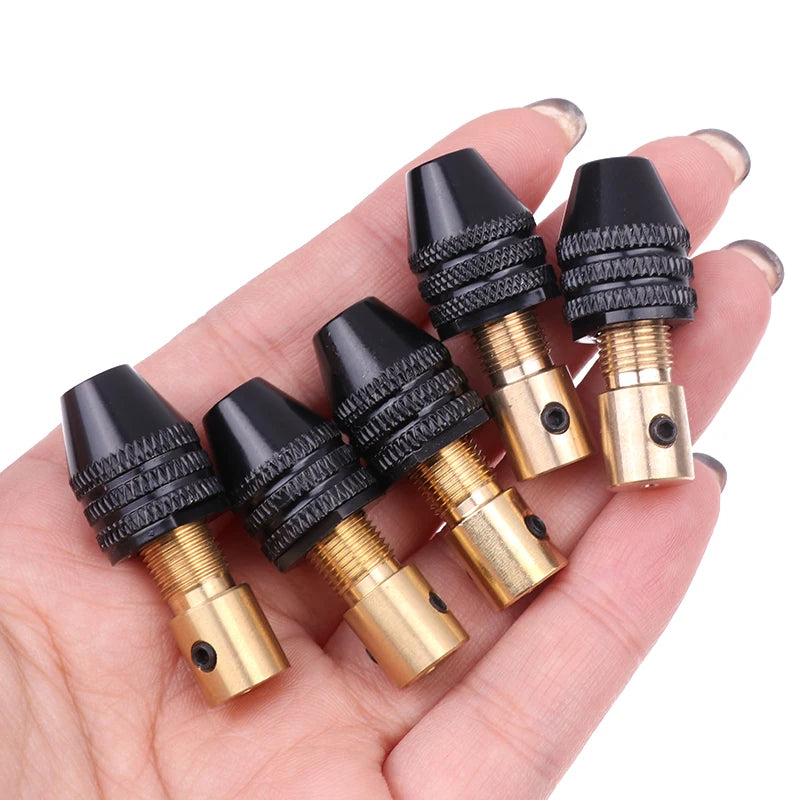 Universal Small Electronic Drill Bit Collet Mini Chuck Tool Fixture Zpaxo