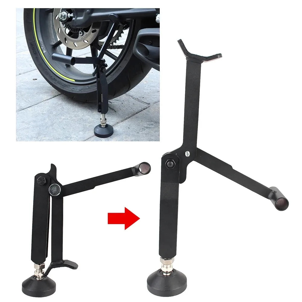 Motorcycle Jack Kickstand Labor Saving Wheel Support Side Stand Paddock Stable Swingarm Lift Lifter Frame Motorbike Accessories Zpaxo