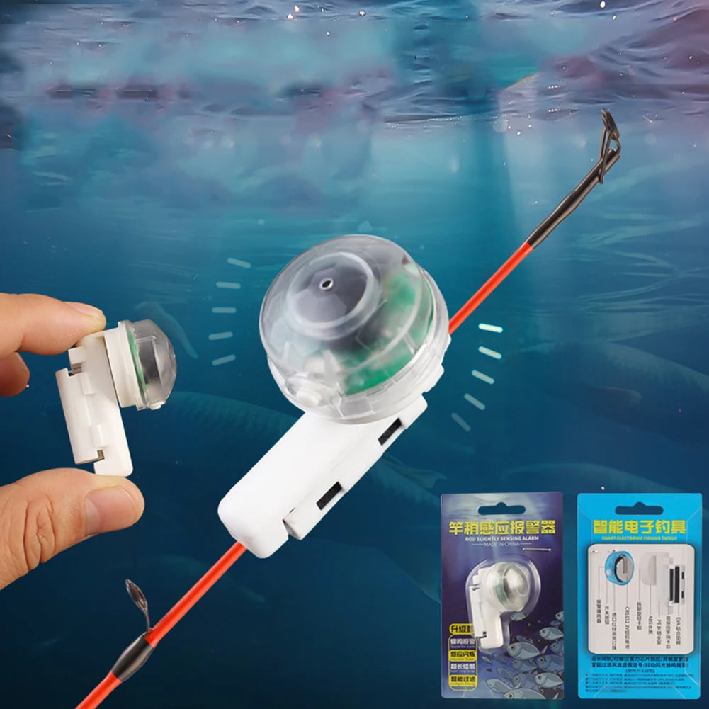 LED Induction Fishing Alarm Universal Rod Tip Carp Light Portable