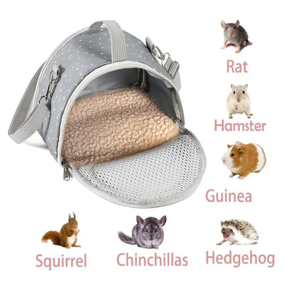 Hamster bag Squirrel bag Hedgehog bag Honey bag Flying Spur Totoro Four Seasons Outdoor Pet Diagonal Crossing bag Zpaxo