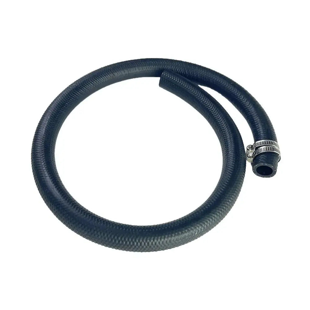 NBR Oil-Resistant Fuel Hose 4–14mm ID + Pipe Clamps | 1m Automotive Fuel Hose Zpaxo