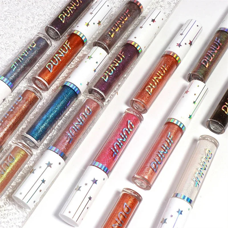 24 Colors Pearlescent Liquid Eyeshadow Glitter Highlighter Chameleon