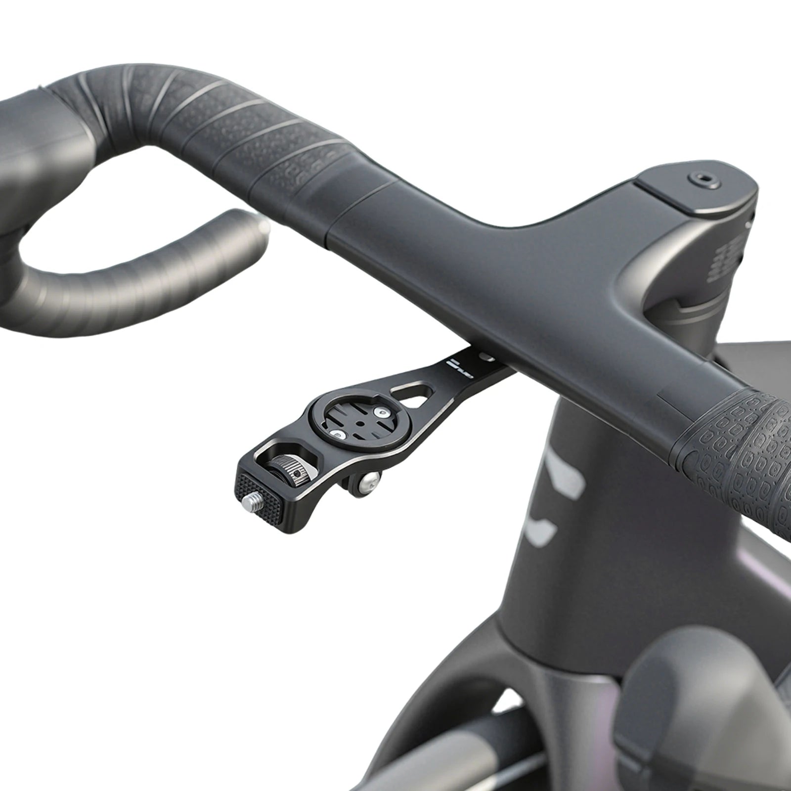 Bike Computer Mount Aluminium Alloy Integrated Handlebar Out Front Zpaxo