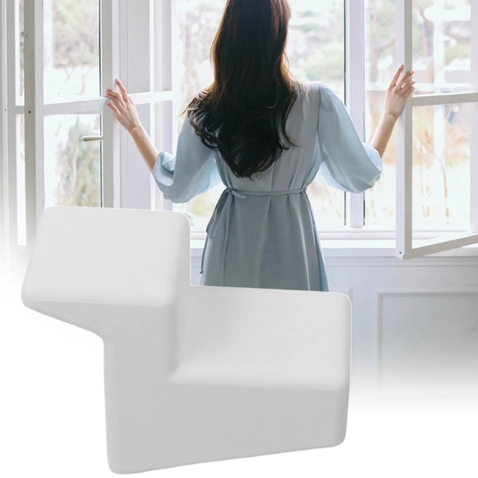 Patio Door Stopper Security Wedge 3D Printed Multi-functional Sturdy