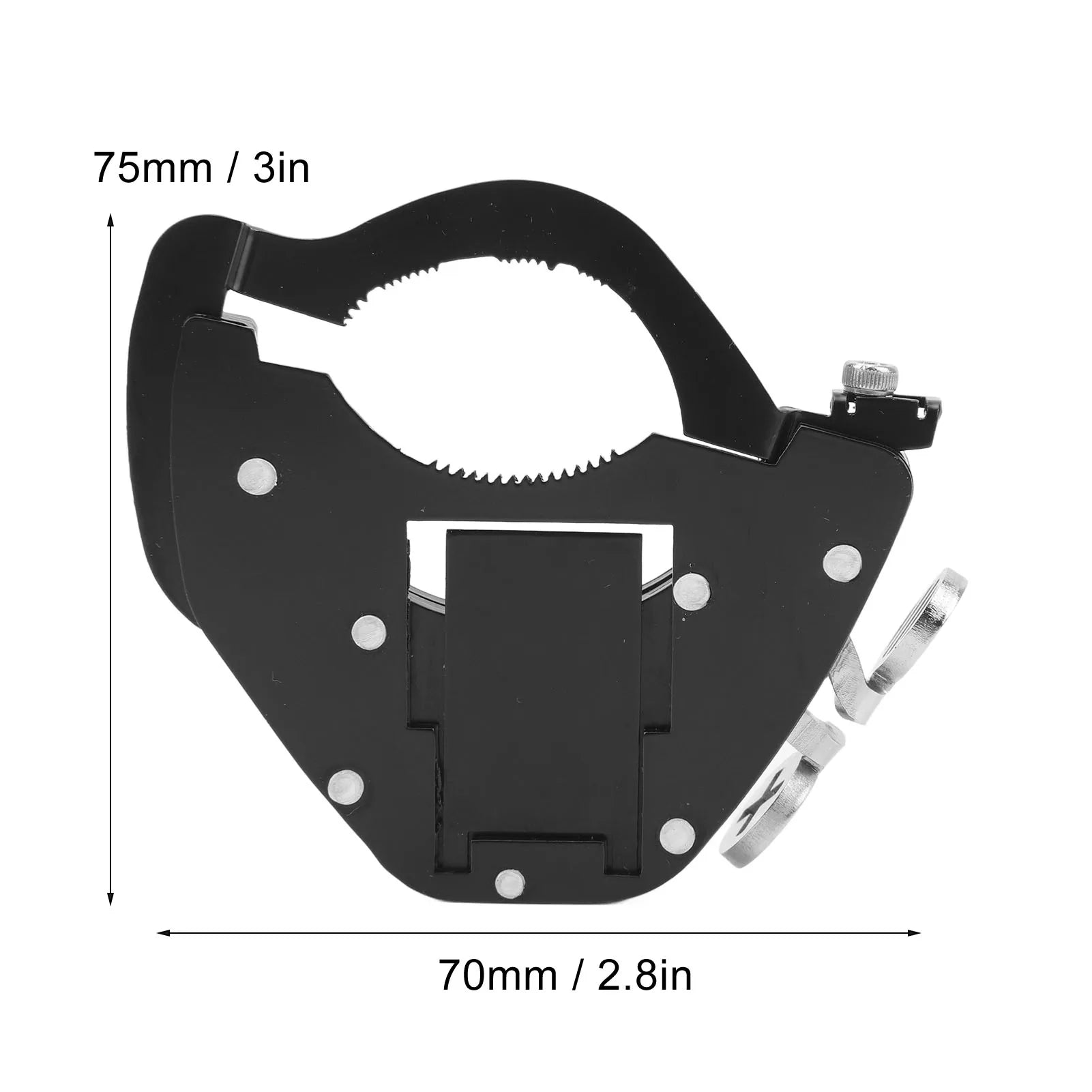 Motorcycle Throttle Lock Universal Rustproof Adjustable Control Zpaxo Bottom
