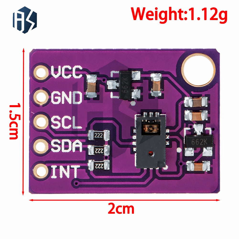 PAJ7620U2 9-Gesture Recognition Sensor Module - IIC Interface Intelligent Gesture Sensing,For Arduino Compatible Zpaxo