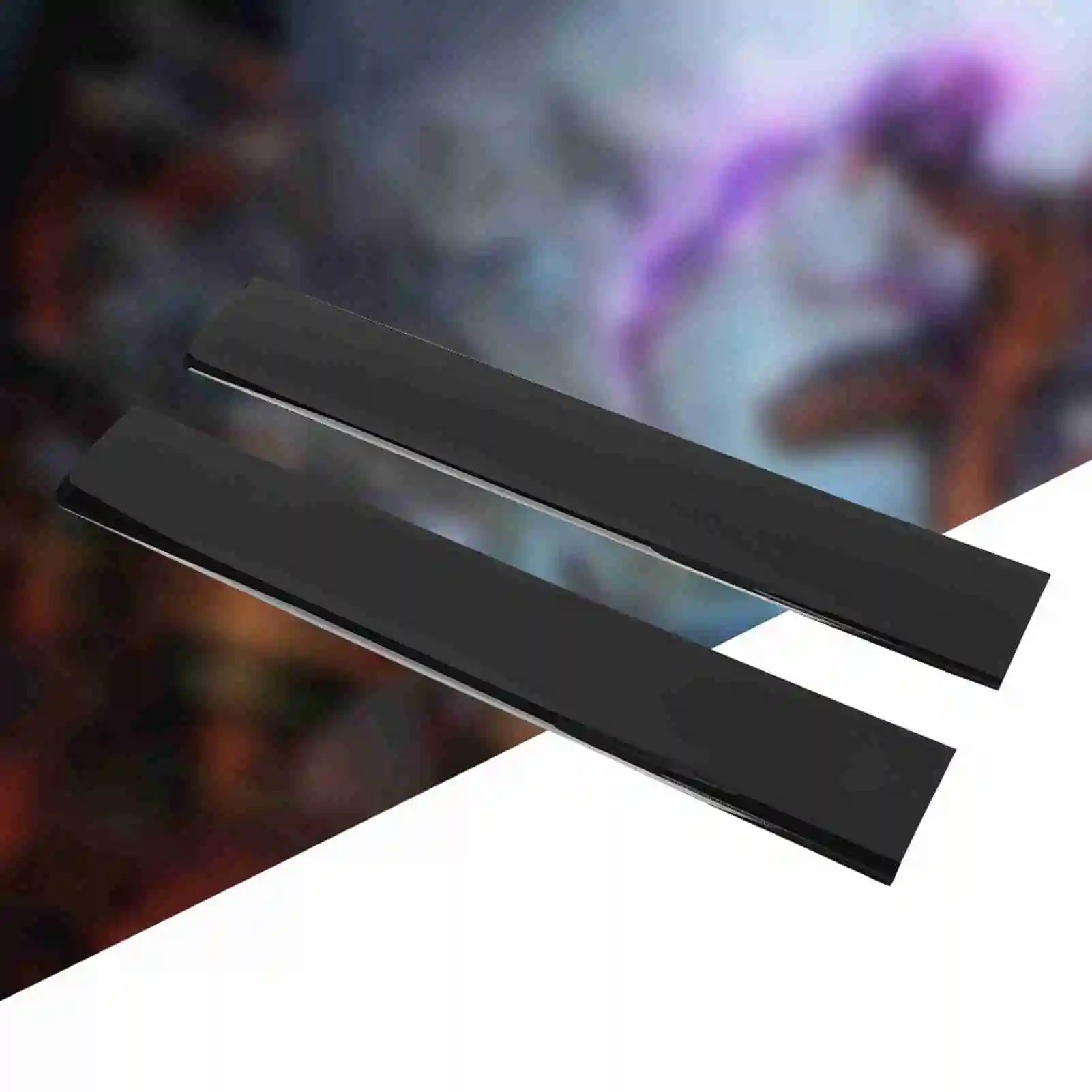 Black Replacement Left Right Faceplate Cover Shell Case PS3 Slim