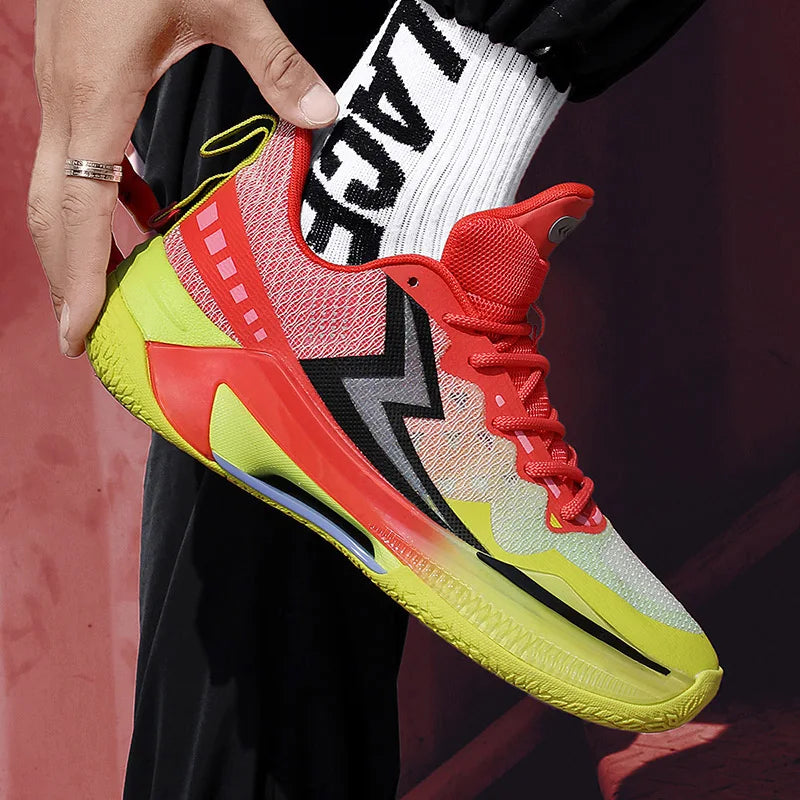 Men's Basketball Shoes Breathable Cushioning Non-slip Wearable Runing